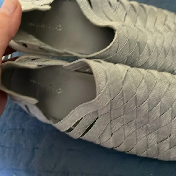 Grey Merrell Flora Kye Woven Slip-On Sandal Sneaker - Picture 10 of 10